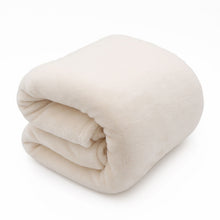 Load image into Gallery viewer, Light Thin  Mechanical Wash flannel Blanket Plaids super warm soft blankets throw on Sofa/Bed/ Travel patchwork solid Bedspread