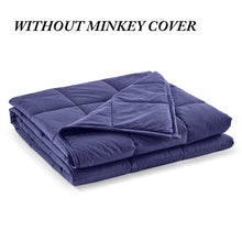 Load image into Gallery viewer, 6.8kg/9kg Weighted Blanket Adult Full Queen Size Cotton cover heavy blanket reduce Anxiety quilt for bed sofa winter comforter