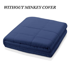 Load image into Gallery viewer, 6.8kg/9kg Weighted Blanket Adult Full Queen Size Cotton cover heavy blanket reduce Anxiety quilt for bed sofa winter comforter