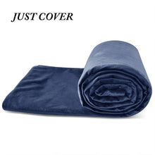 Load image into Gallery viewer, 6.8kg/9kg Weighted Blanket Adult Full Queen Size Cotton cover heavy blanket reduce Anxiety quilt for bed sofa winter comforter